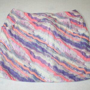 NWT Women's Ahead Performance Skorts Golf/Tennis/Pickle Ball  Size XL